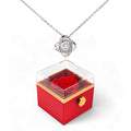 Love Knot with Rotating Rose Gift Box NO MC